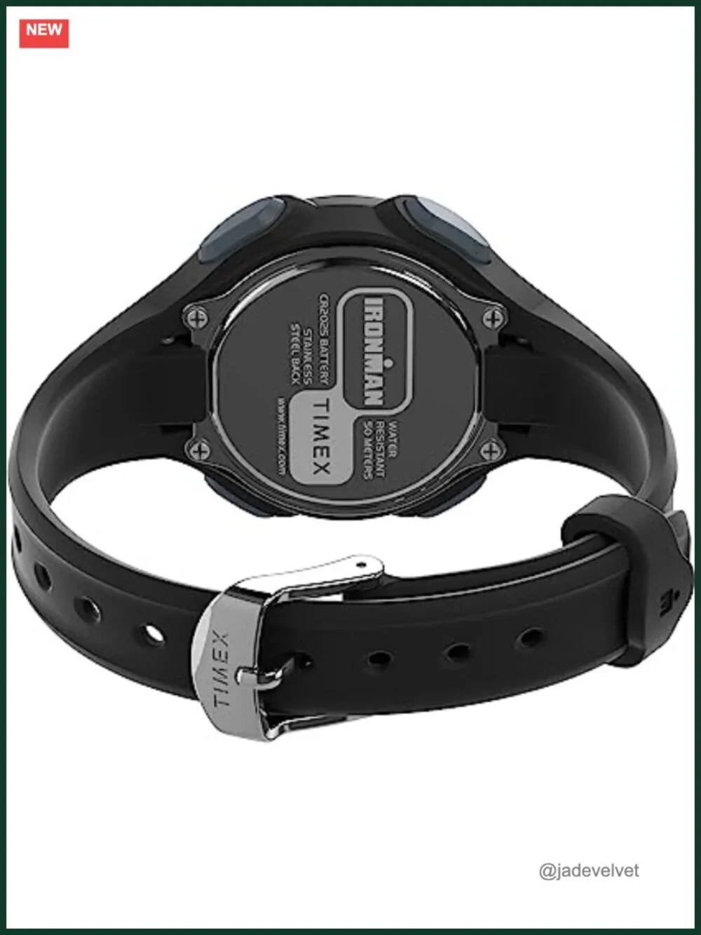 Timex Ironman Triathlon E30 34mm Digital Watch Water Resistant 50m